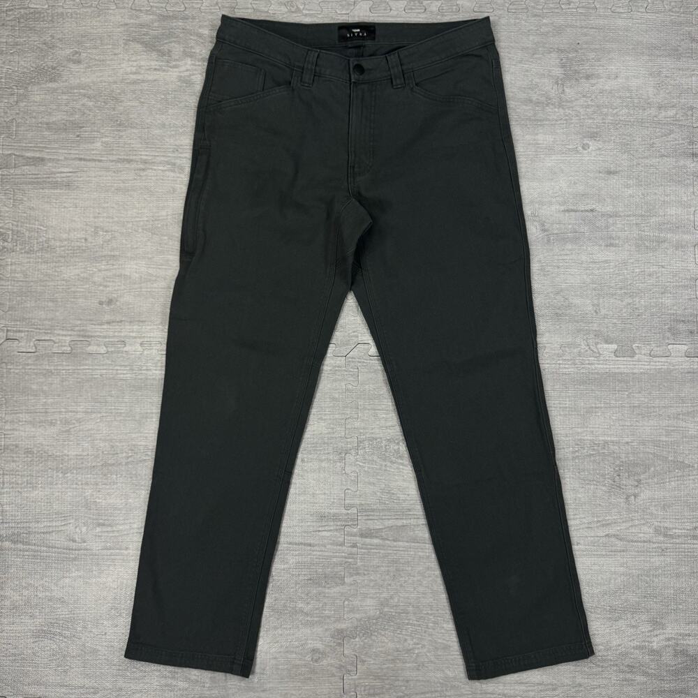 Sitka Harvester Canvas Outdoor Workwear Hunting Hiking Pants Grey Mens 34x32
